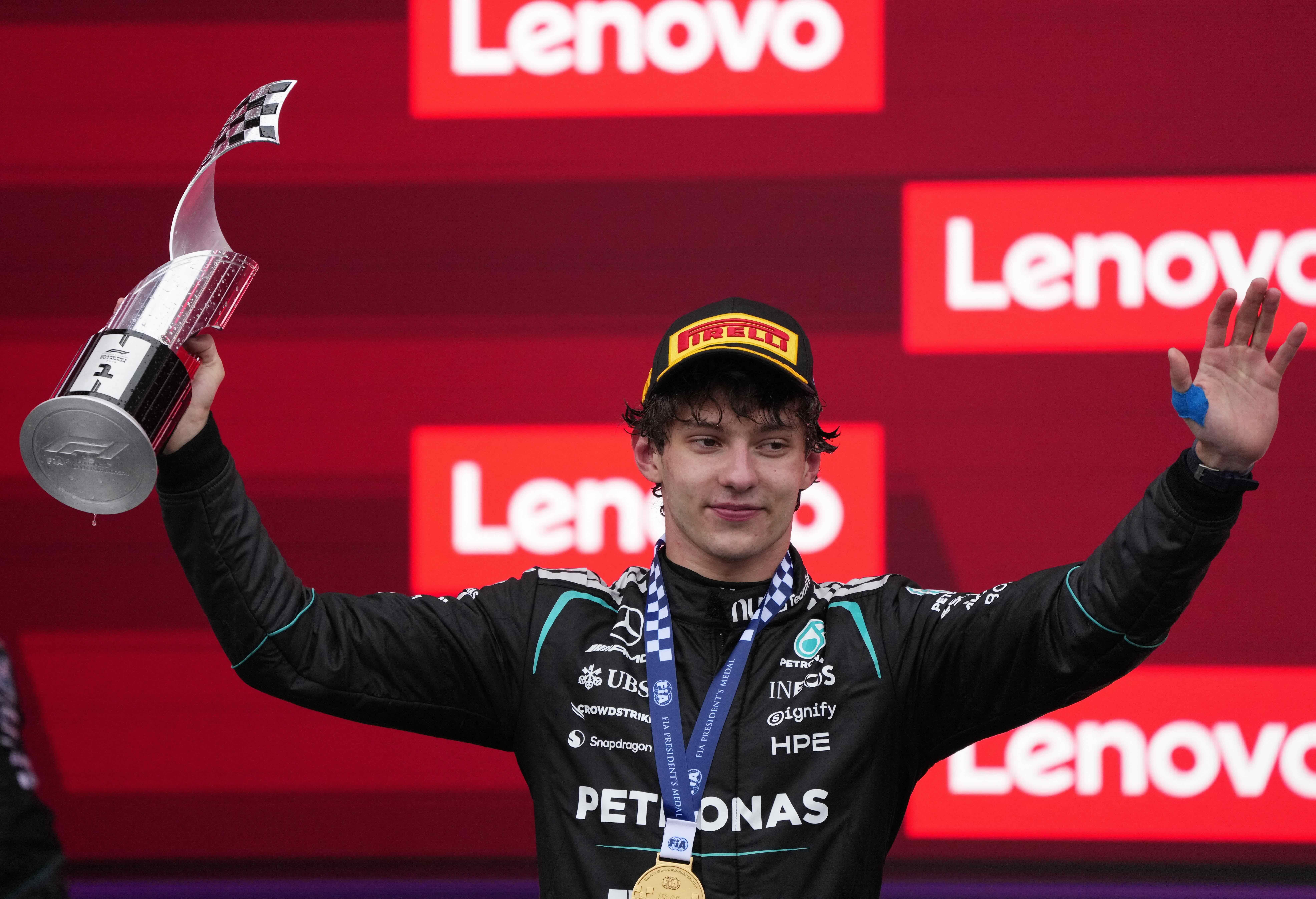 Kimi Antonelli wins fourth straight race at Canadian Grand Prix