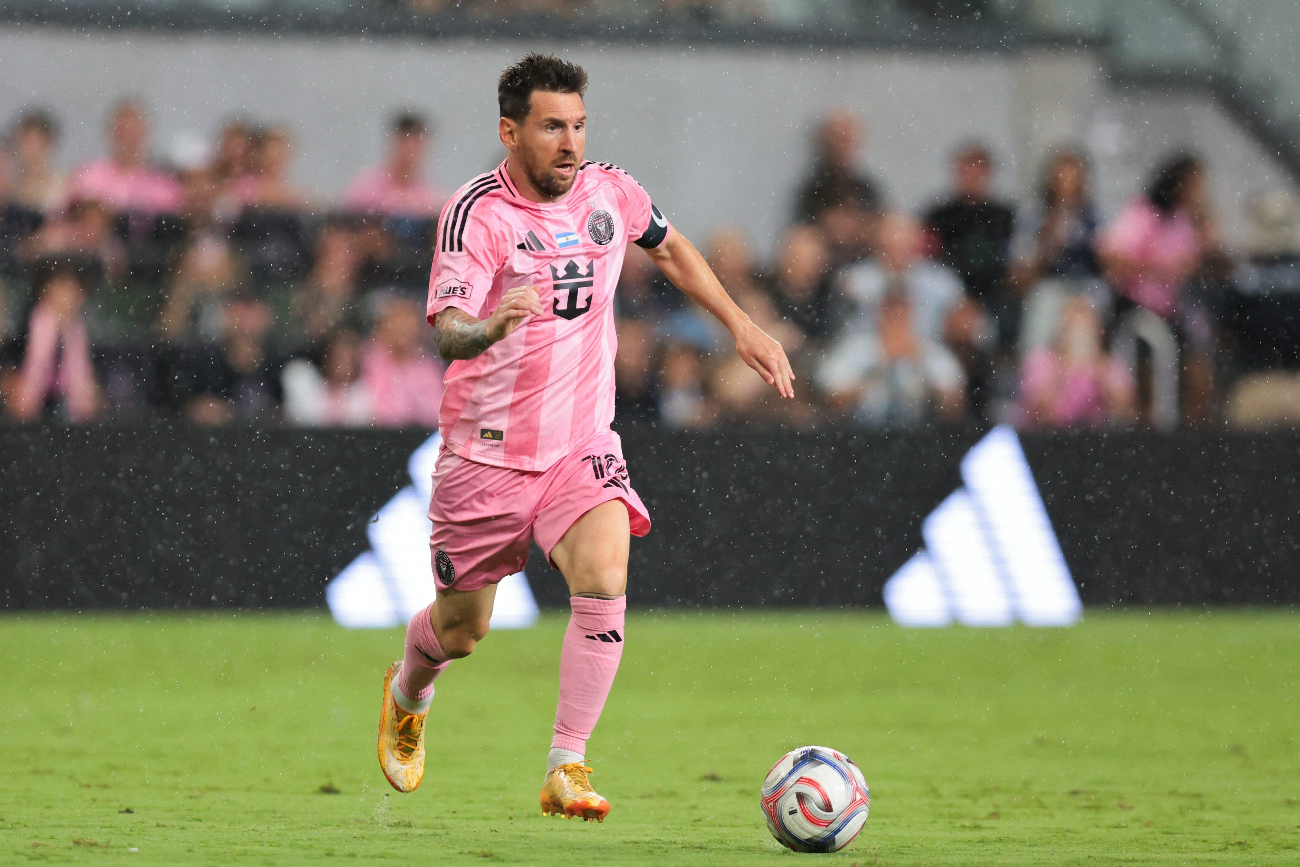 Apparent leg injury sidelines Inter Miami star Lionel Messi