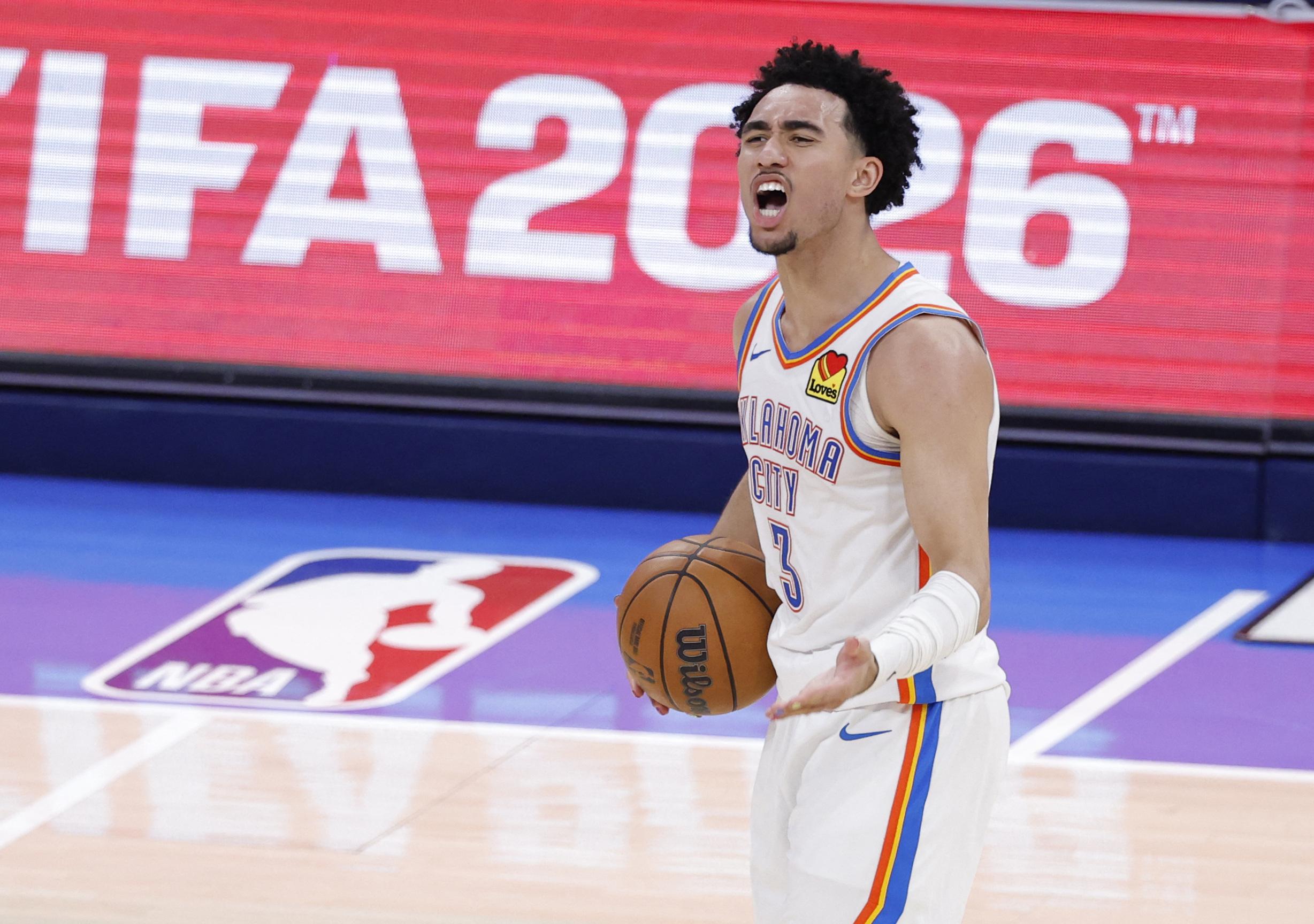 NBA: Jared McCain has keyed Thunder wins as Spurs face elimination in Game 6