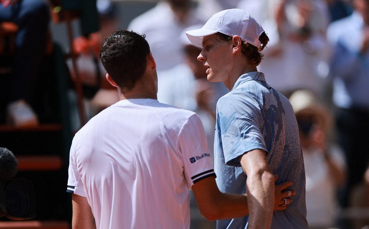 Ailing Sinner falls to Cerundolo in French Open second-round shock