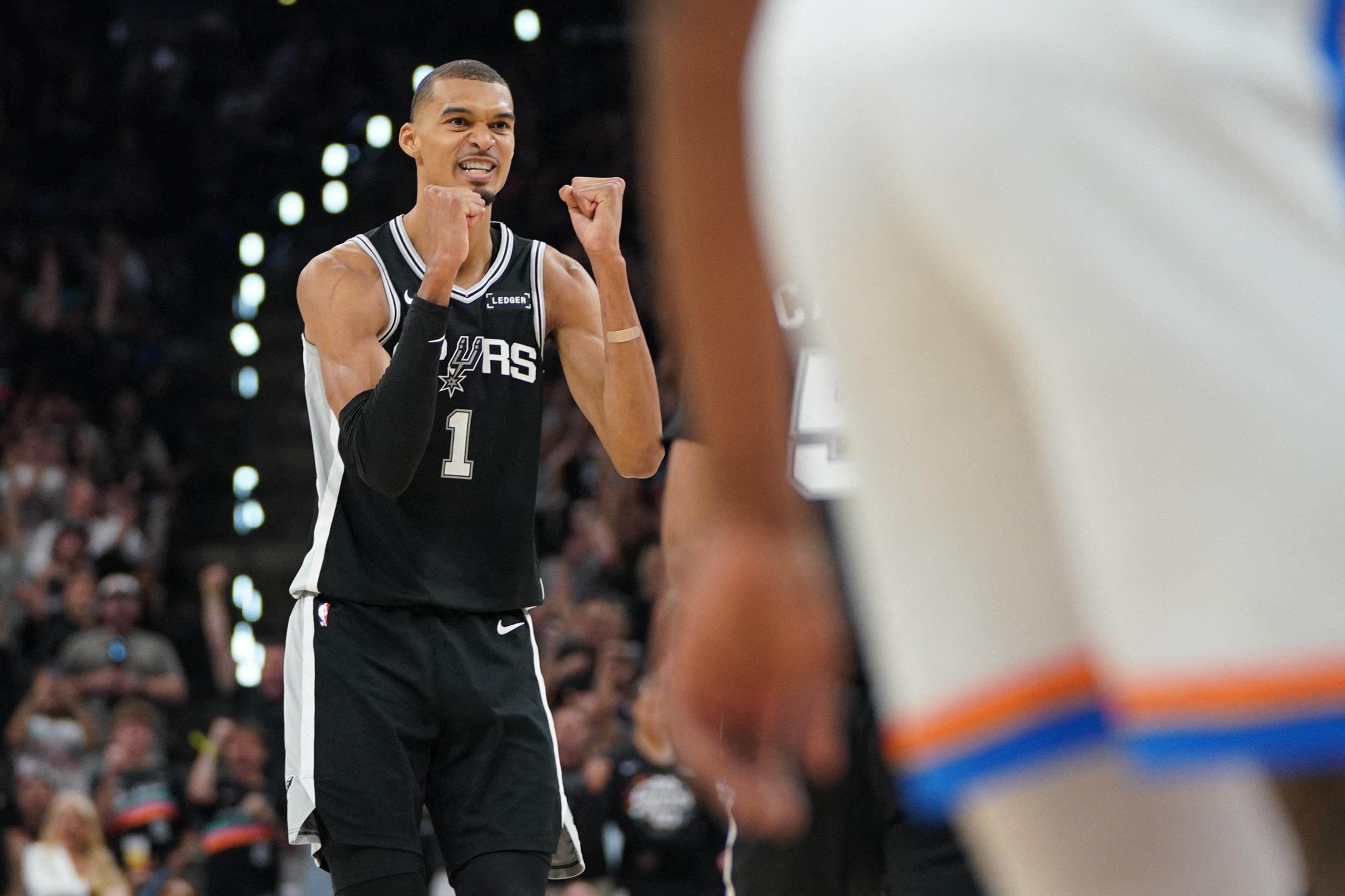 NBA: Victor Wembanyama of the San Antonio Spurs