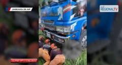 2 patay, 1 sugatan matapos araruhin ng truck ang sinasakyan nilang motorsiklo 