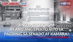 Ano ang ‘kapangyarihang’ taglay ng quorum sa trabaho ng Senado at Kamara?