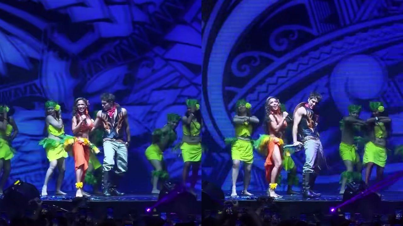 SB19's Stell joins Rochelle Pangilinan in 'Baile' performance at SexBomb Girls concert