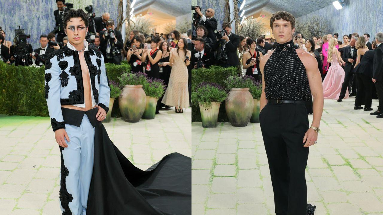 Hudson Williams, Connor Storrie bring 'Heated Rivalry' to the Met Gala 2026