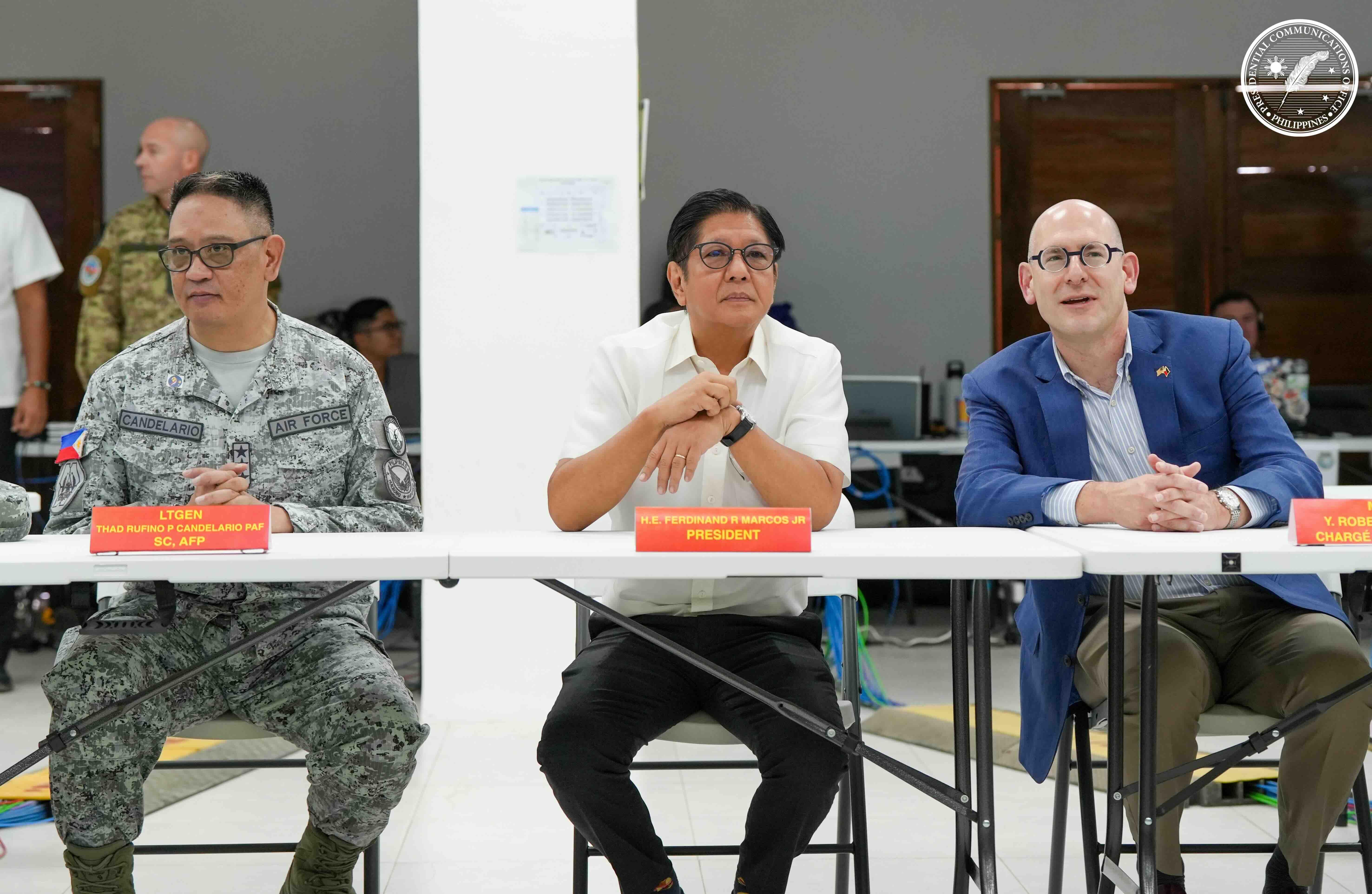 Marcos witnesses Joint Task Force maritime strike amid Balikatan 2026