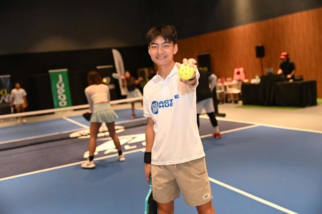 Fil-Canadian National Champion and PPA Tour athlete MacKonner Dy at SM Southmall