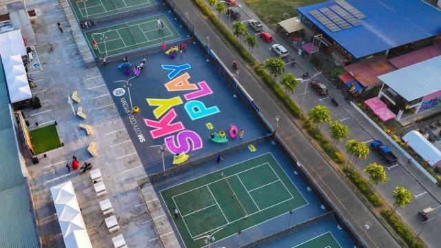 SM City CDO Uptown's Sky Play courts