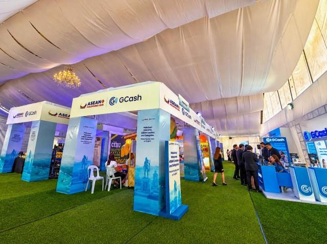 At the ASEAN's Partners Pavillion featuring GCash-powered Cebuano micro-entrepreneurs