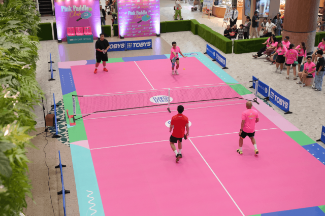 Pink Paddle Club at SM City East Ortigas