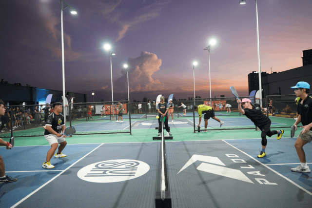 SM City Sta Mesa's permanent pickleball court for pickleball enthusiasts in Manila, San Juan, and Quezon City