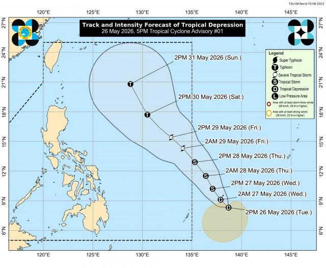 Courtesy: PAGASA