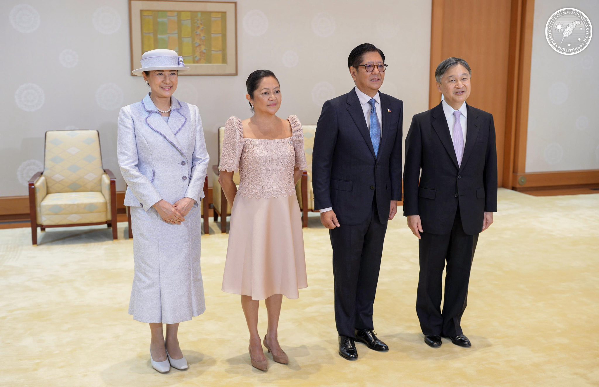 Marcos, FL Liza meet Japanese Imperial Family in Tokyo