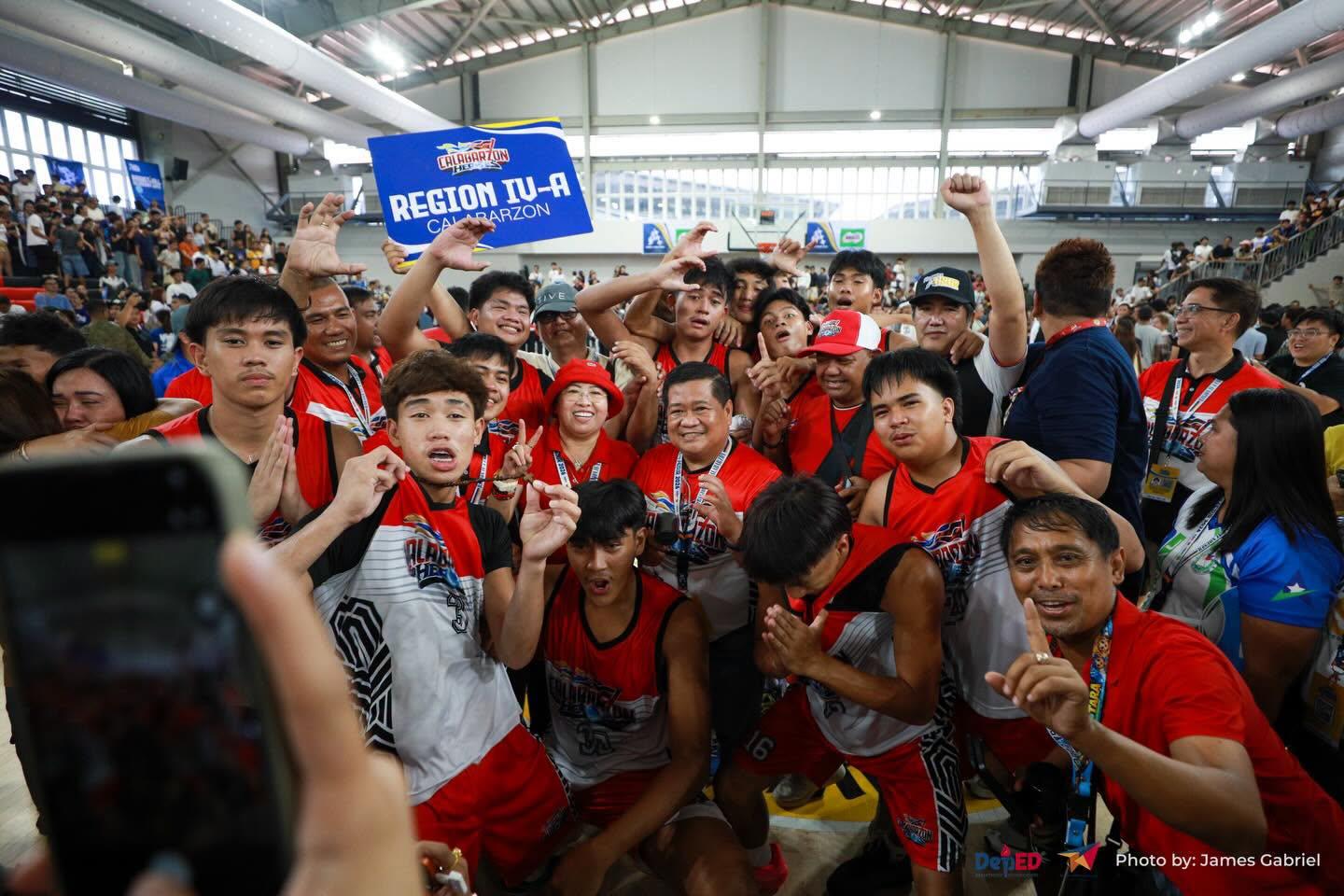 Dairick Duterte, CALABARZON stun Davao to bring home Palarong Pambansa HS hoops title