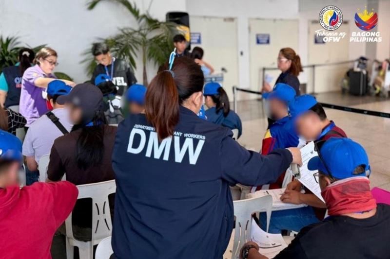 Over 9,800 Filipinos repatriated amid Middle East conflict — DMW