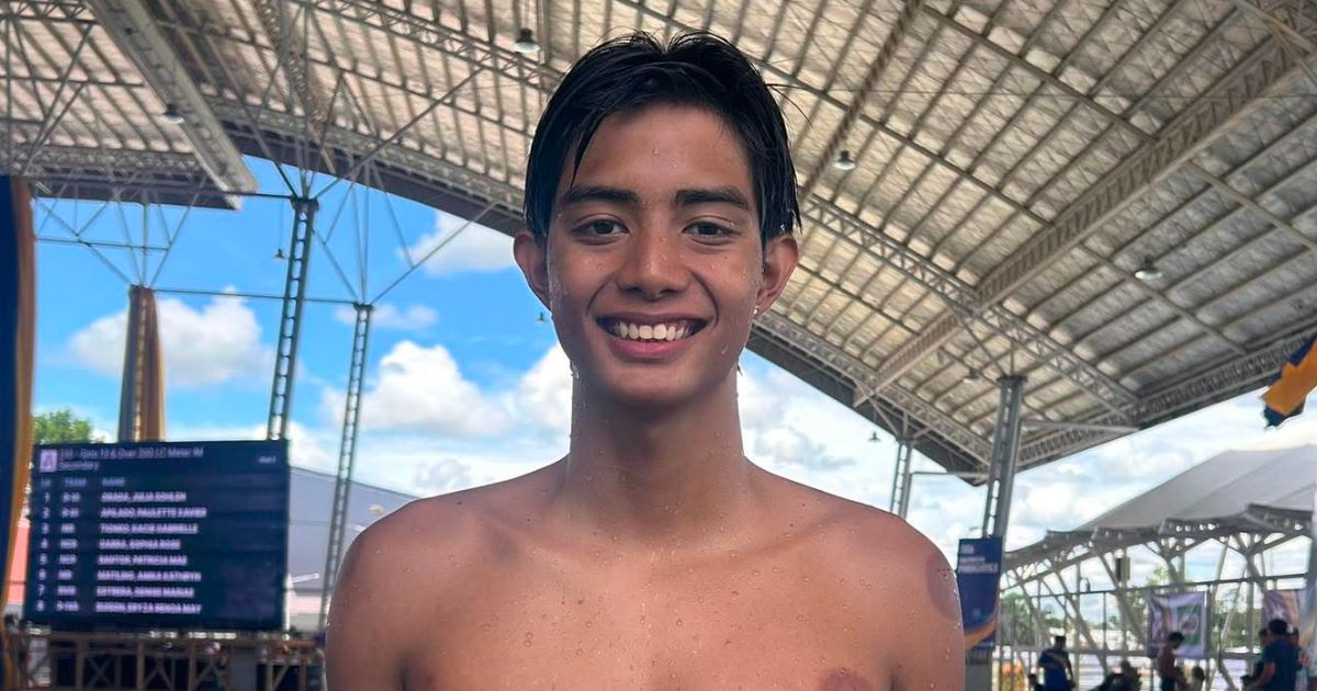 How a previous DQ fueled swimmer Anton Della to a record-breaking Palarong Pambansa finish