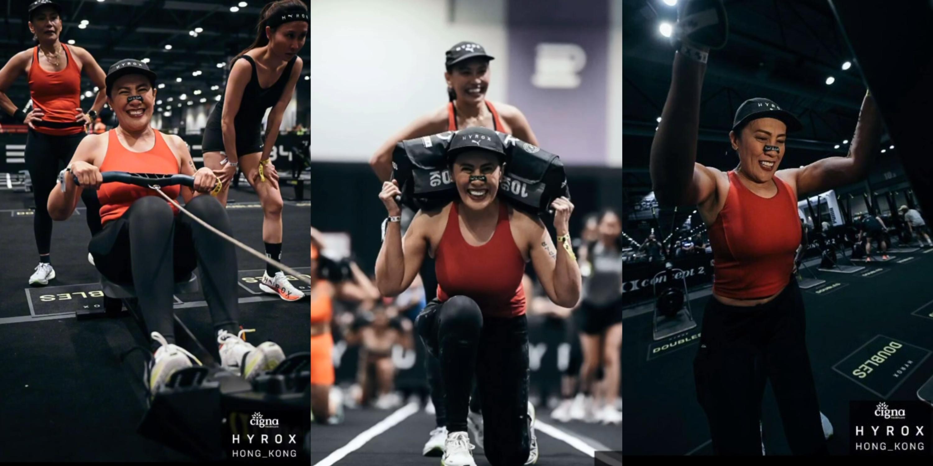 At 61, AiAi Delas Alas successfully finishes Hyrox Hong Kong