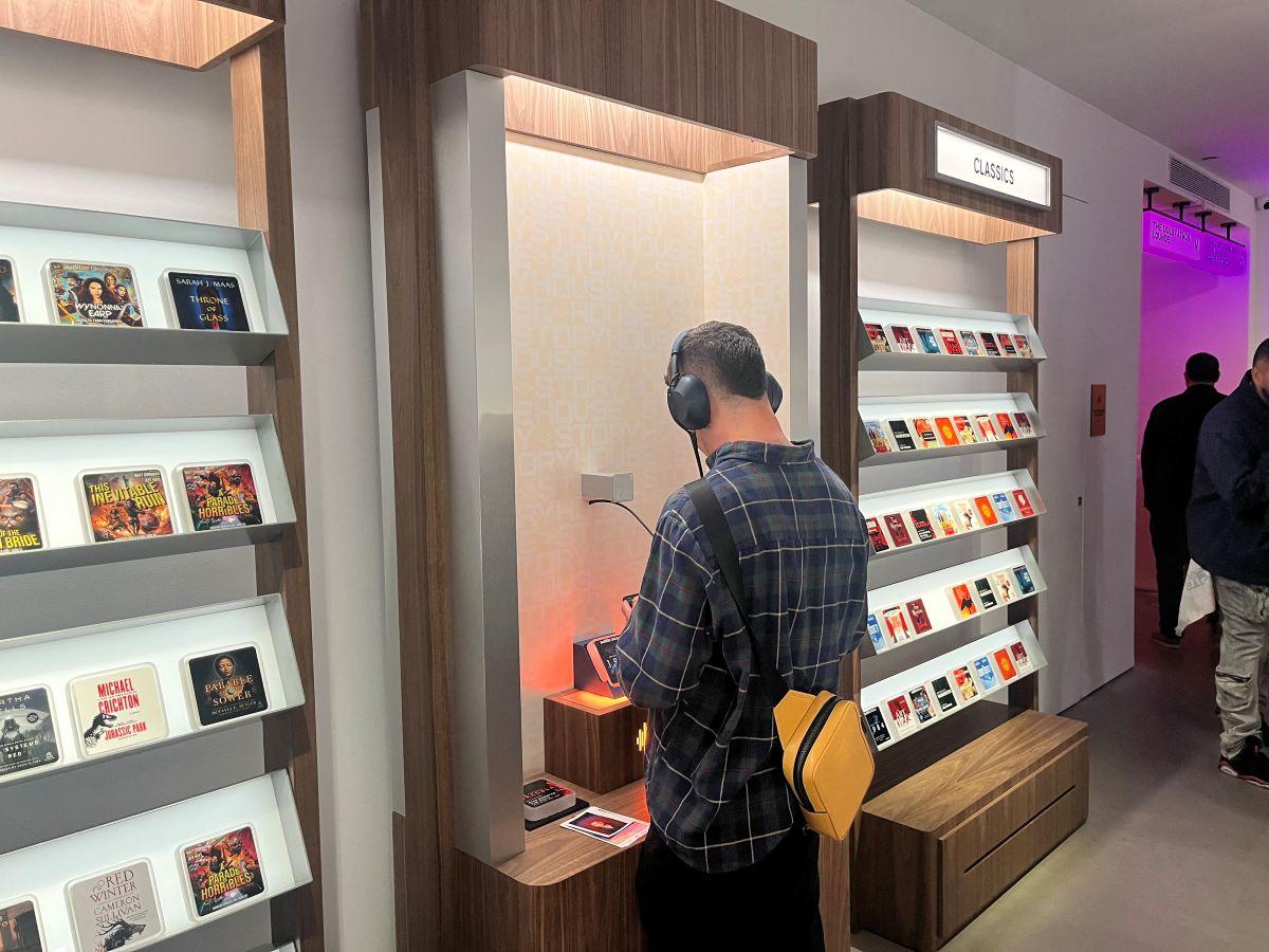 Audible opens bookstore dedicated to audiobooks in New York