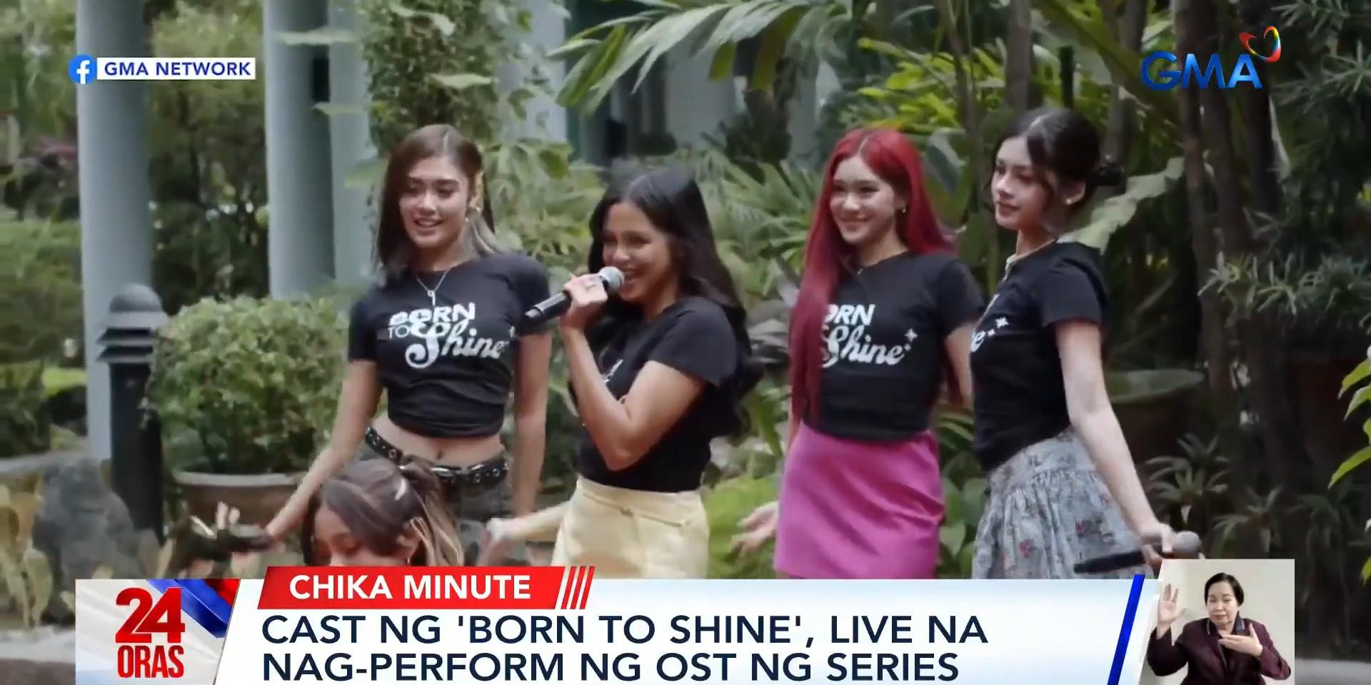 'Born to Shine' stars impress as they perform show's soundtrack live