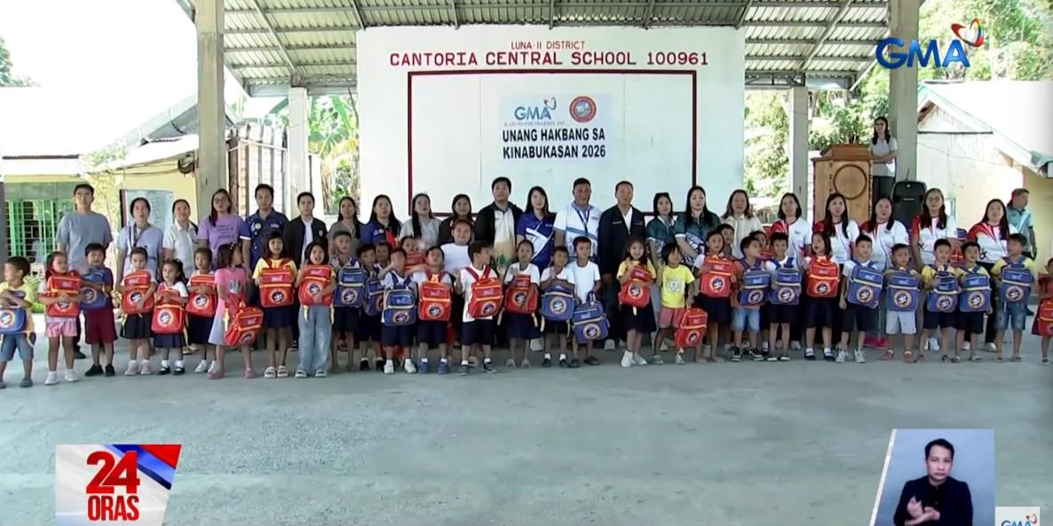3k students in La Union receive school supplies from GMA Kapuso Foundation 3k students in La Union receive school supplies from GMA Kapuso Foundation