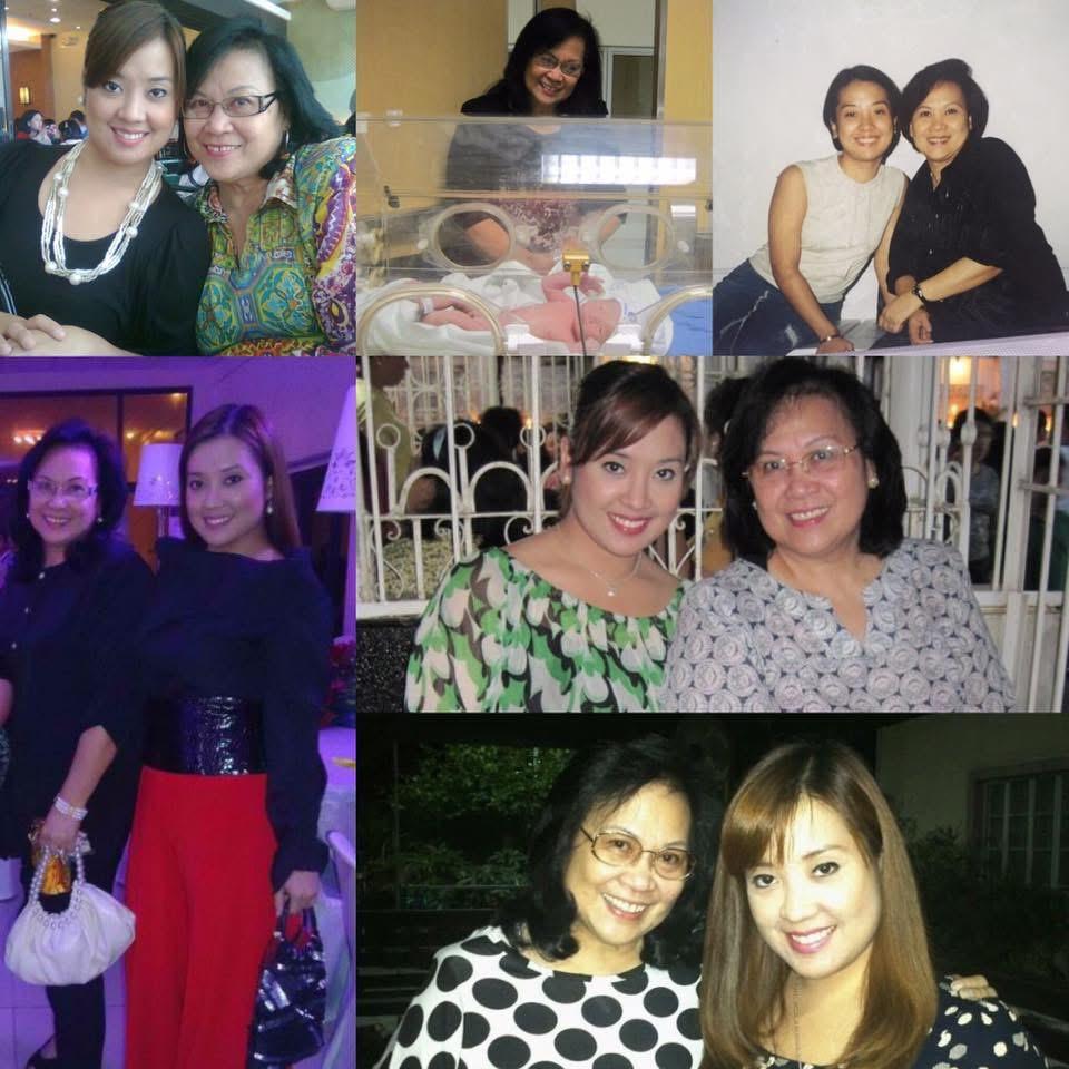 GMA News senior correspondent Jamie Santos and her mother