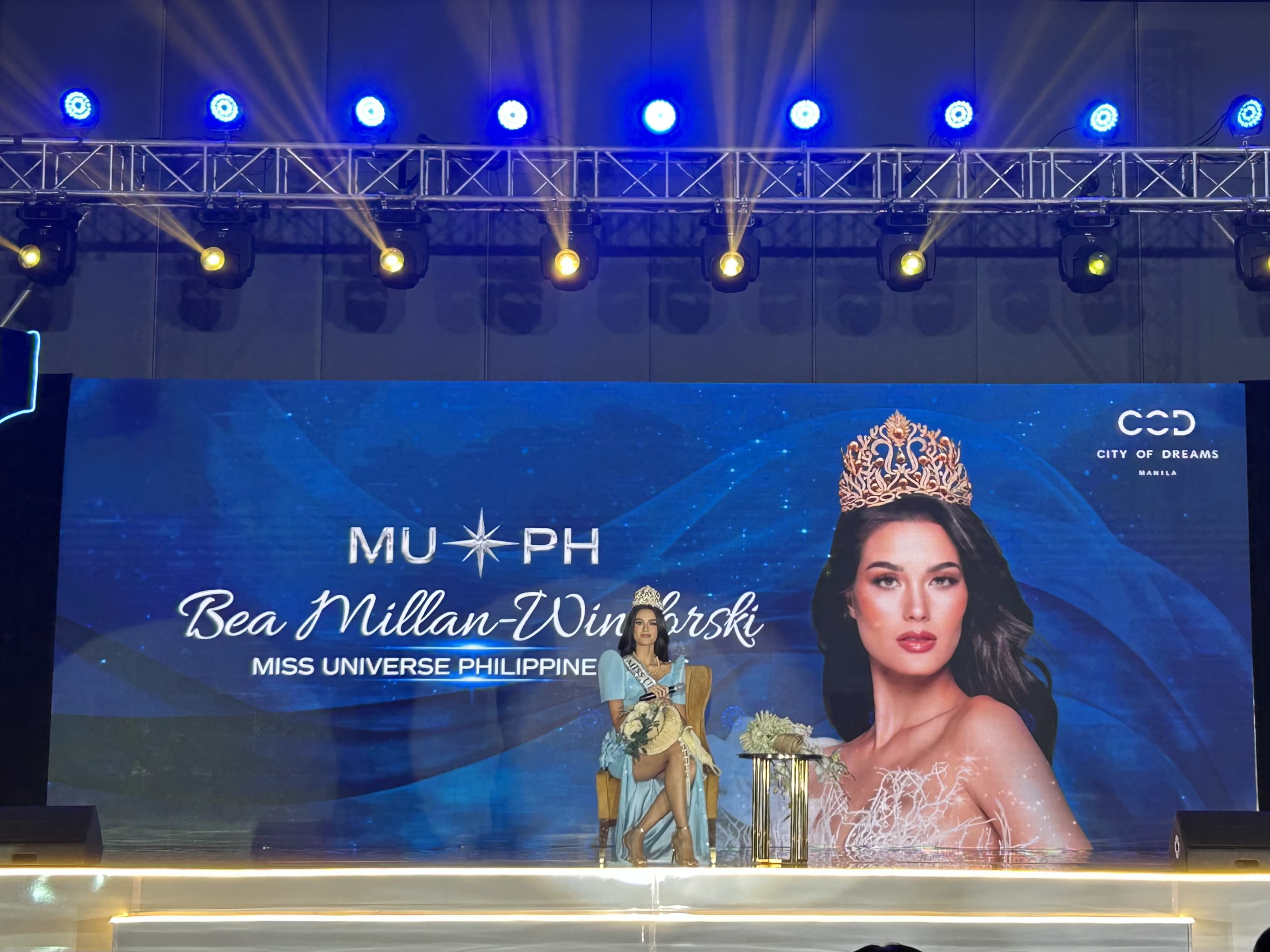 Bea Millan-Windorski says pressure ahead of Miss Universe is 'driving me to be the best I can be'