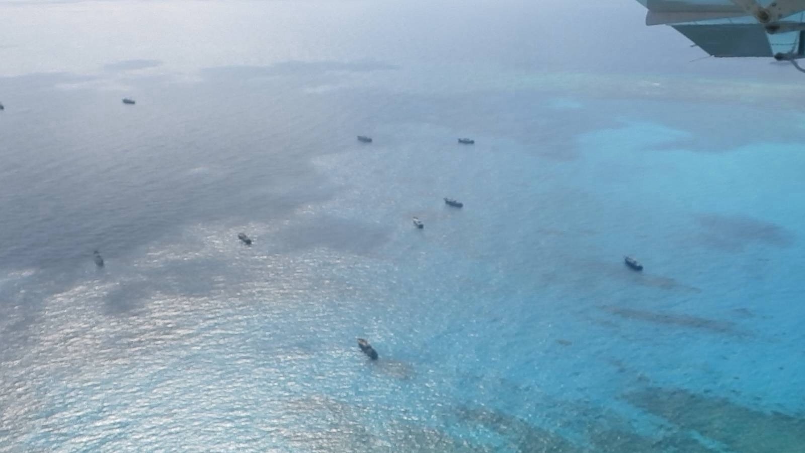 Over 40 Chinese vessels swarming around Kalayaan Island Group, PCG says