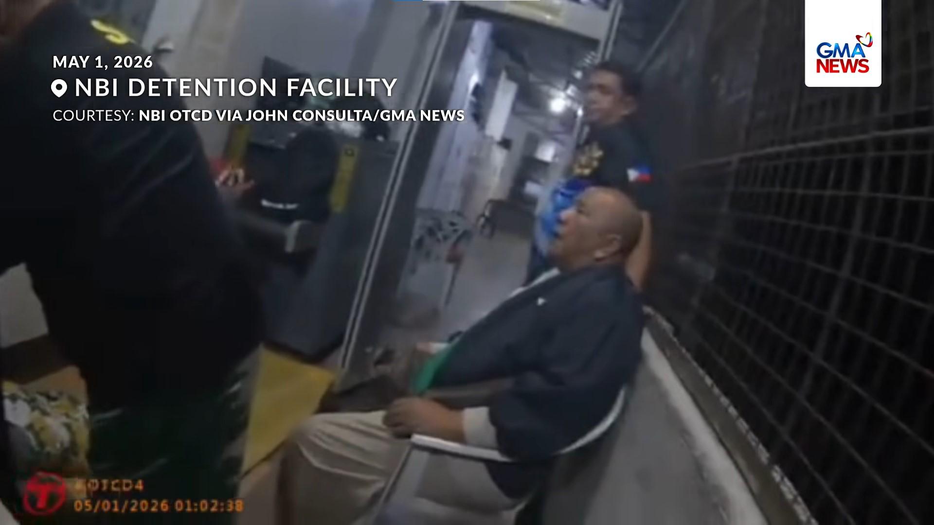 Jay Sonza transferred to NBI facility in Muntinlupa