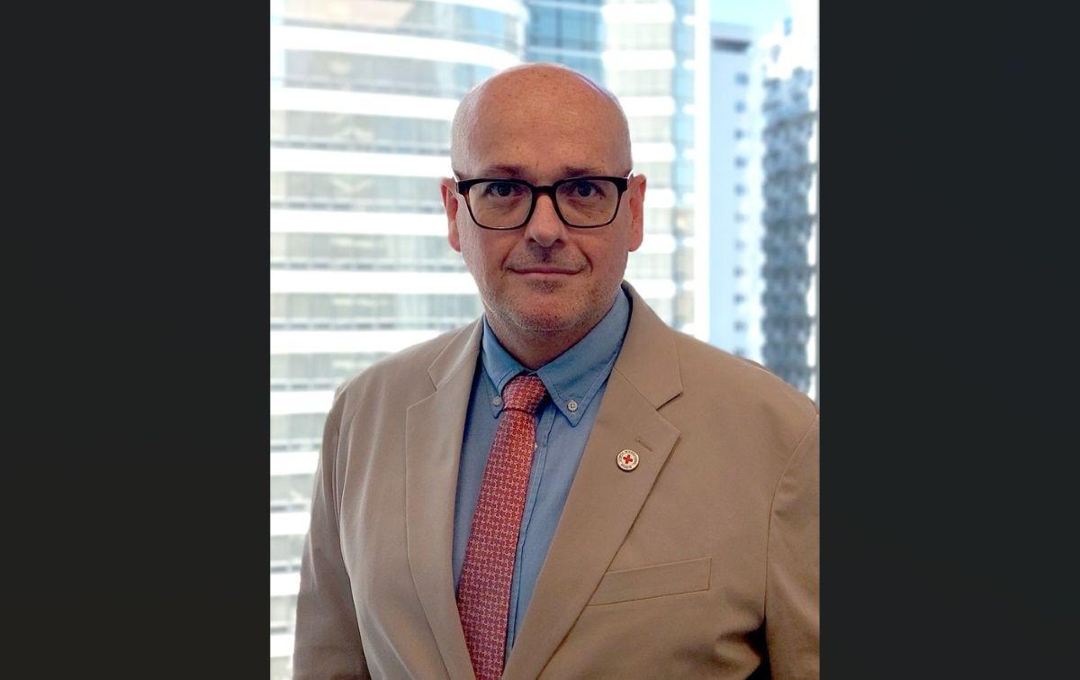 International Committee of the Red Cross (ICRC) head of delegation Johannes Bruwer