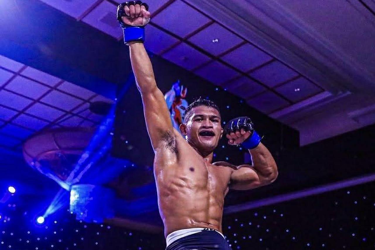 MMA fighter Kimbert Alintozon of the Philippines