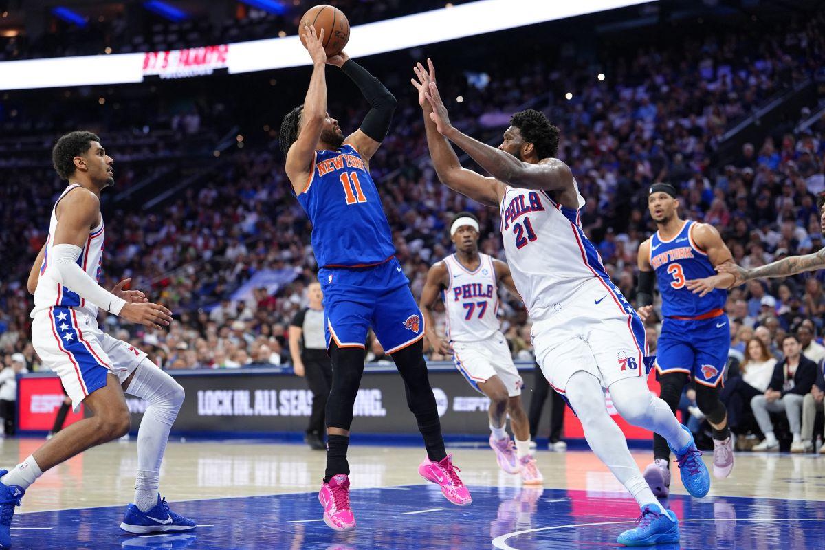 NBA Playoffs - New York Knicks vs Philadelphia 76ers