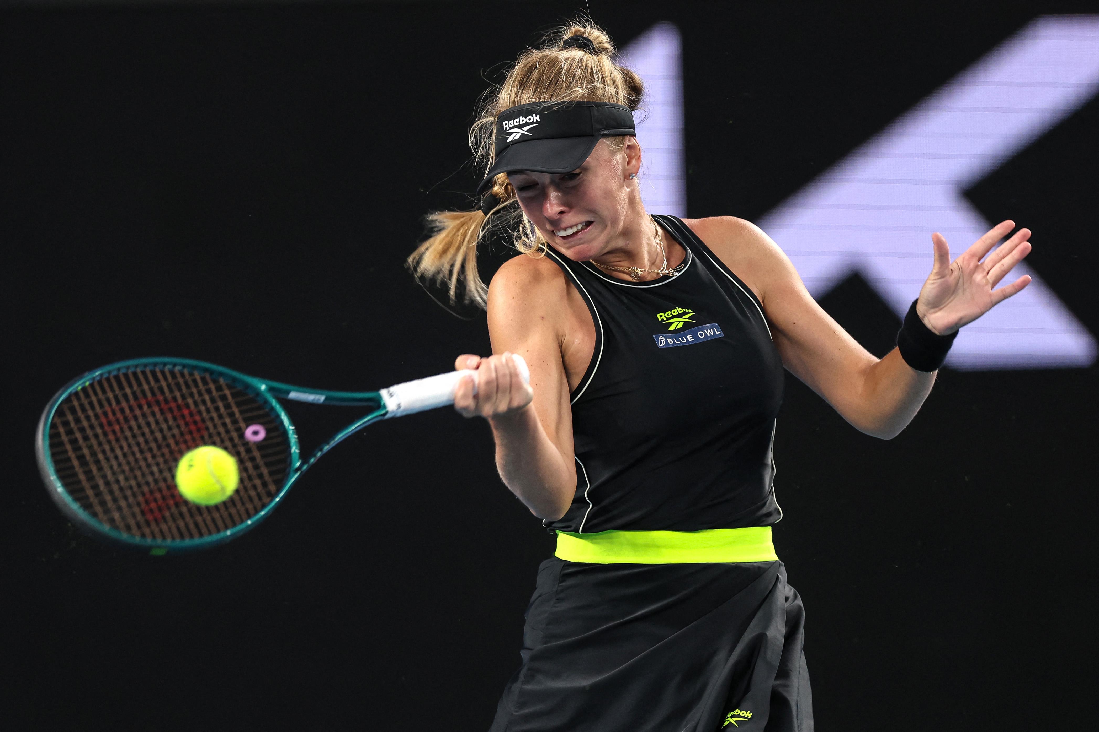 Magdalena Frech at the Australian Open