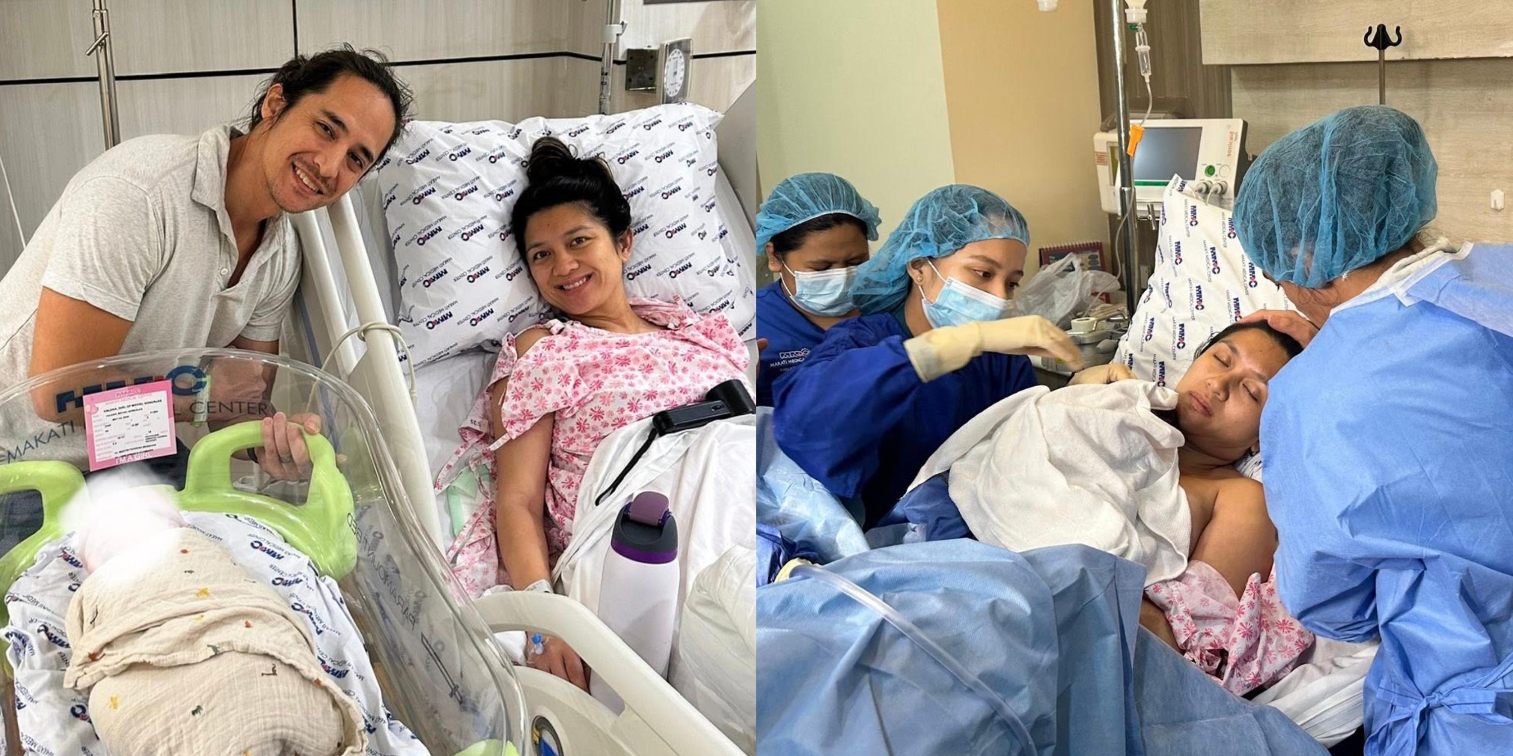 Mav Gonzales gives birth to a baby girl! 