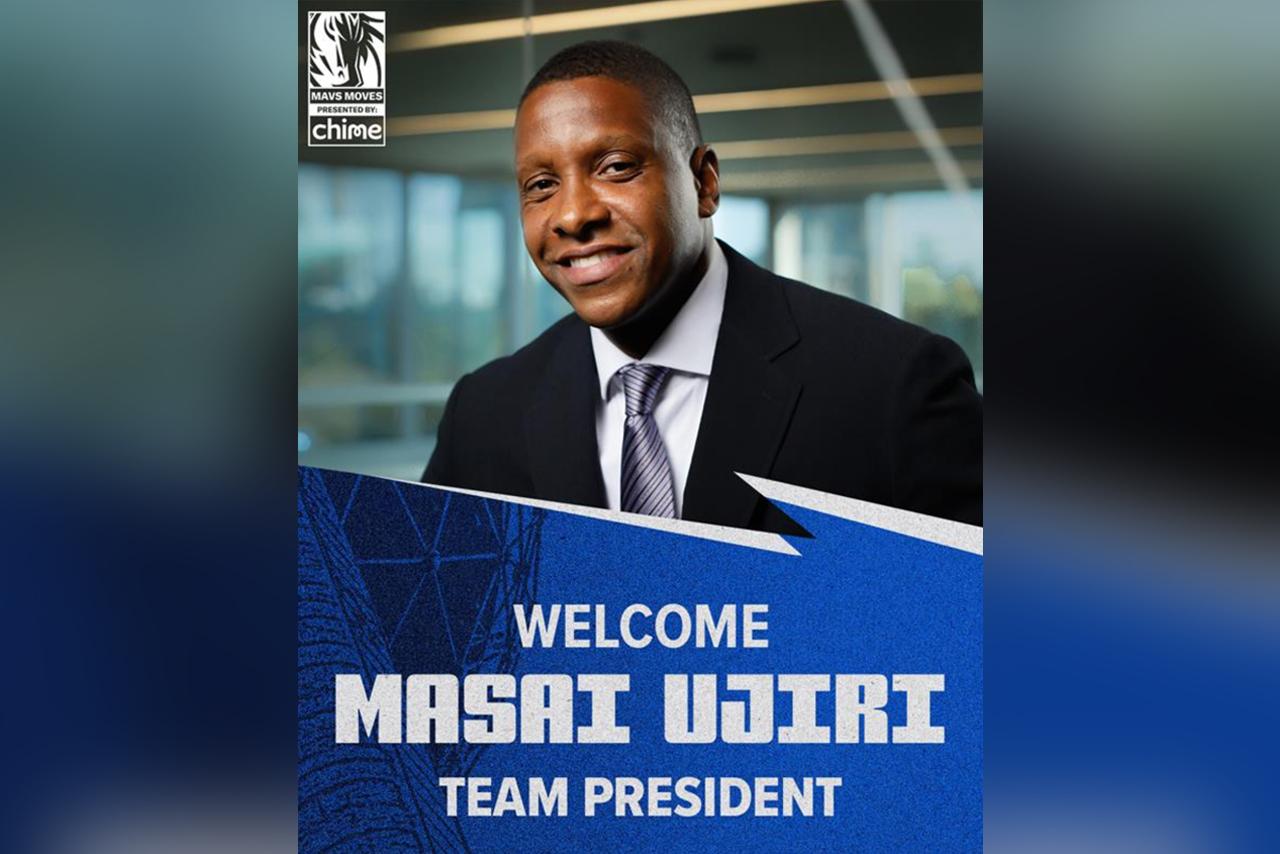 NBA: Mavericks introduce Masai Ujiri as team president