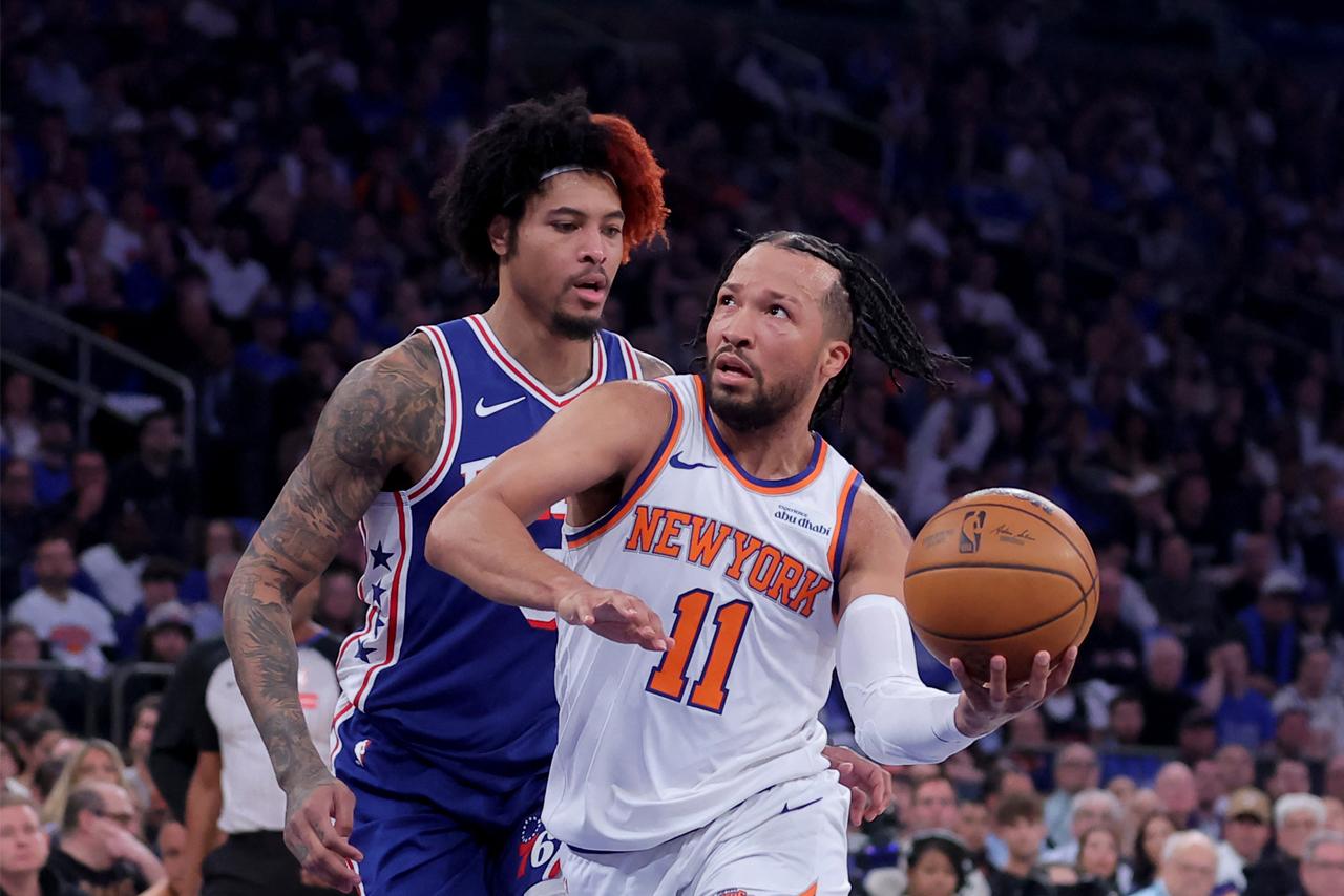 NBA: Red hot Knicks rout Sixers to take Game 1