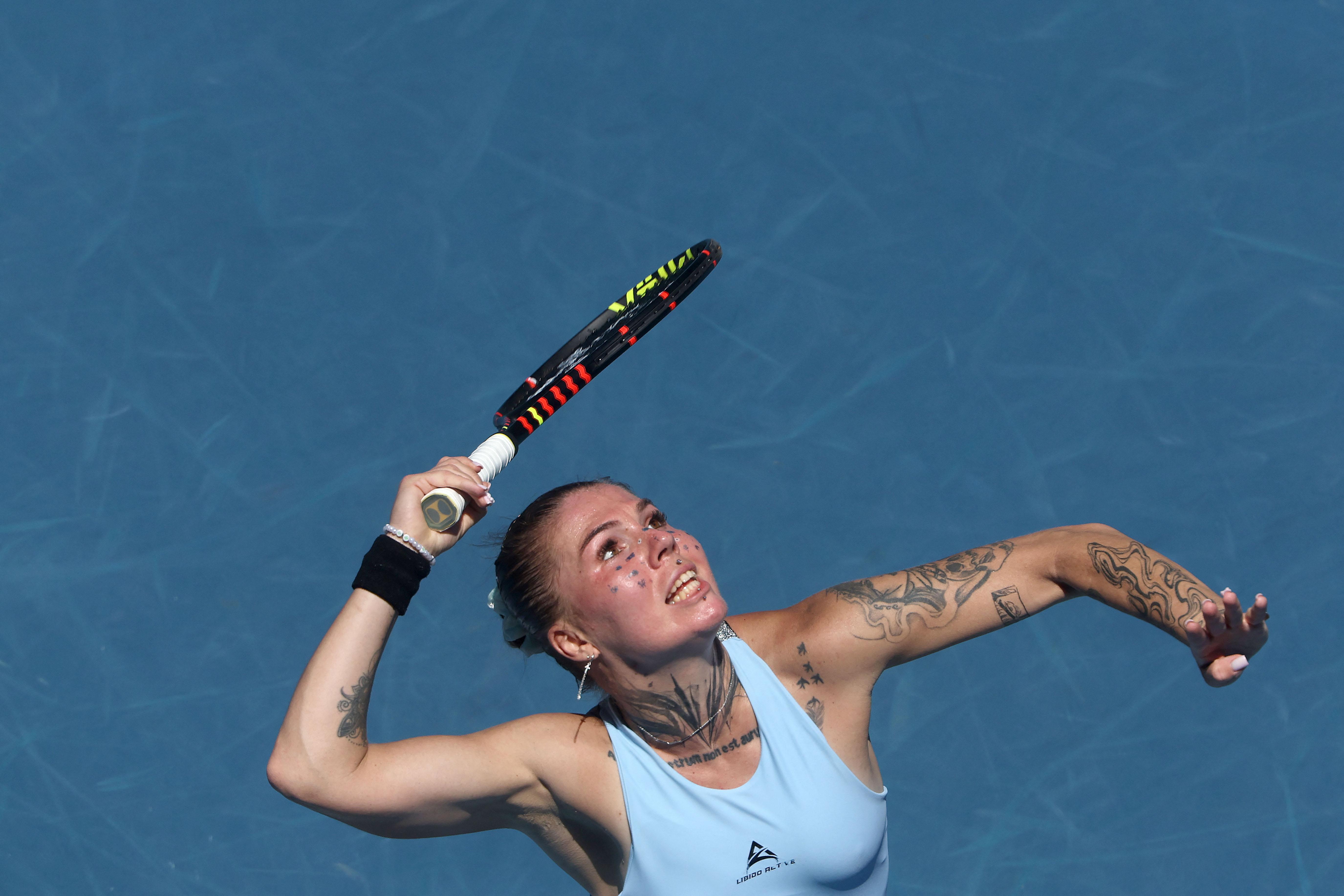 Australian Open 2026: Oleksandra Oliynykova of Ukraine