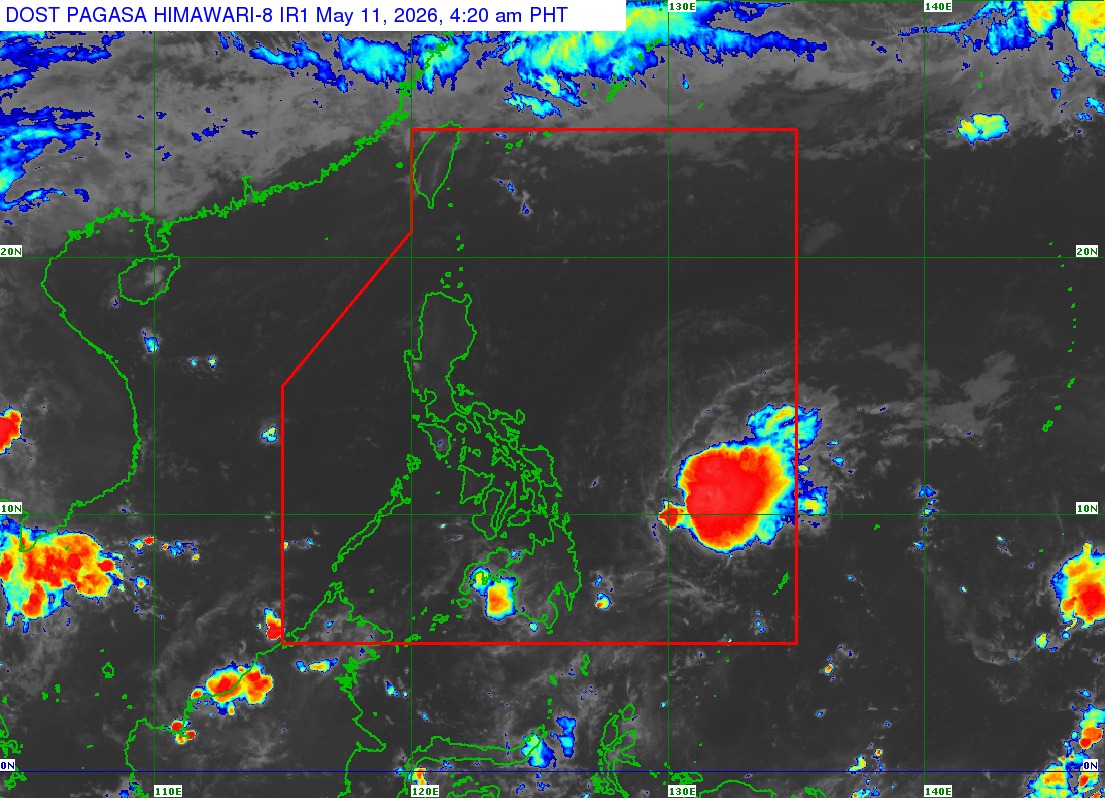 Caloy still moving west northwestward over Philippine Sea