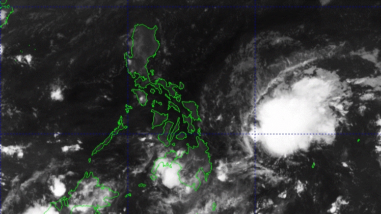 Cloudy skies, rains in parts of PH due to easterlies, TD Caloy