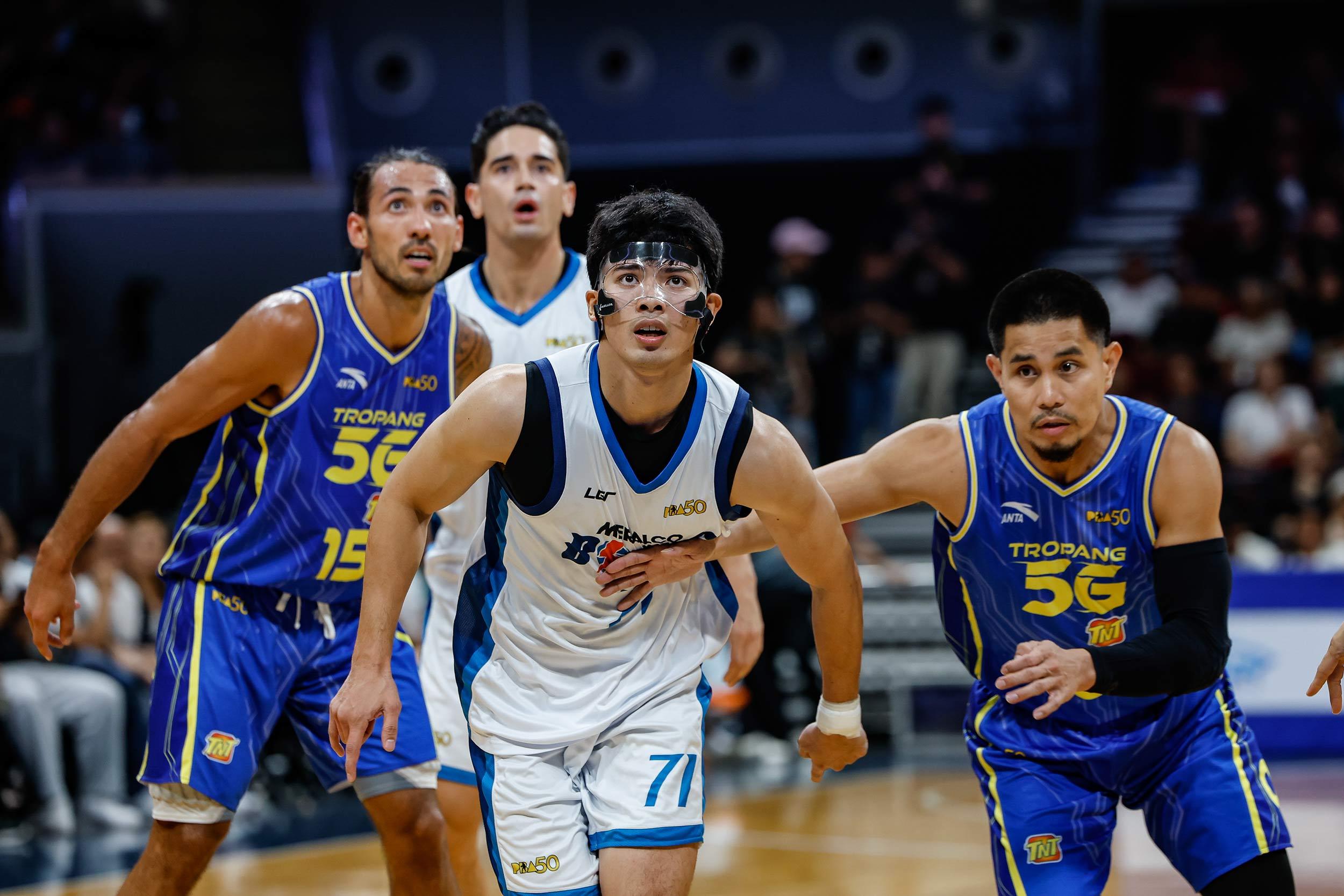 PBA: Meralco Bolts and TNT Tropang 5G