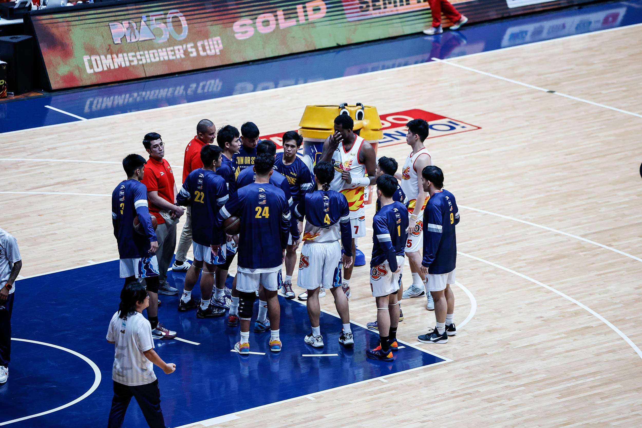 PBA: Guiao says Rain or Shine simply 'showed up' in Game 1 semis battle vs. Barangay Ginebra