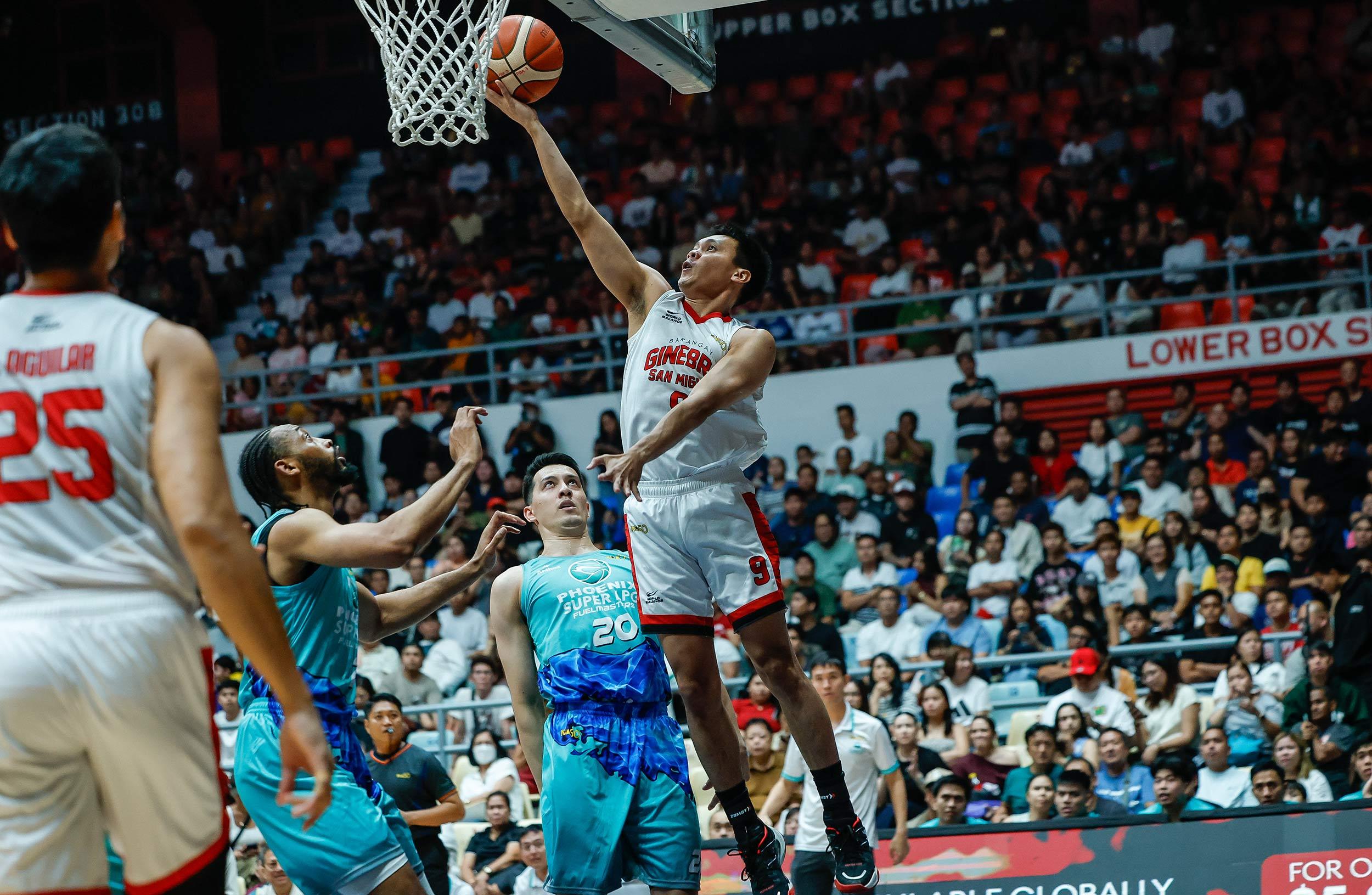 Ginebra Routines Phoenix 112-81 to Advance in PBA Semis