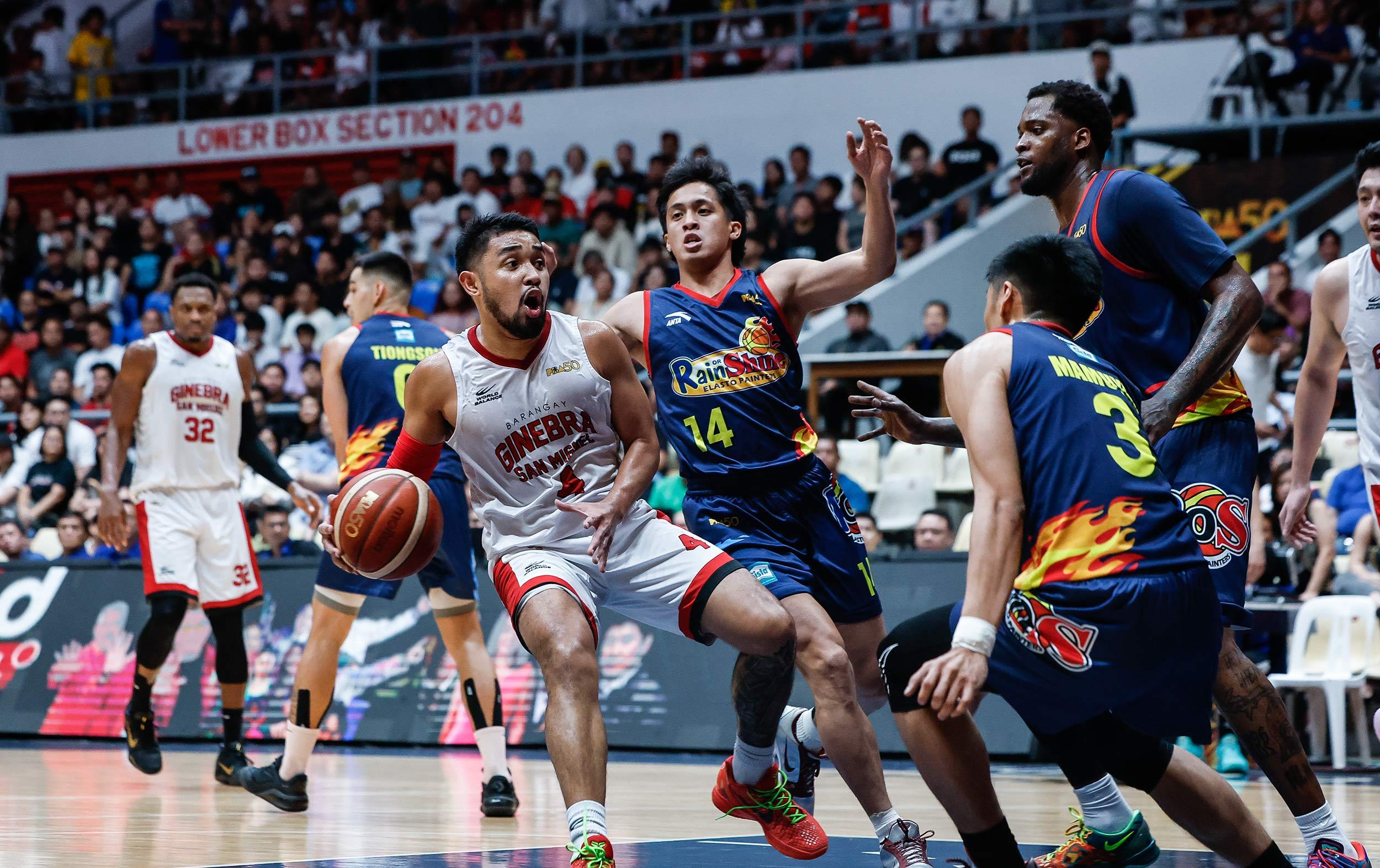 PBA: Barangay Ginebra ousts Rain or Shine, reaches Commissioner's Cup finals