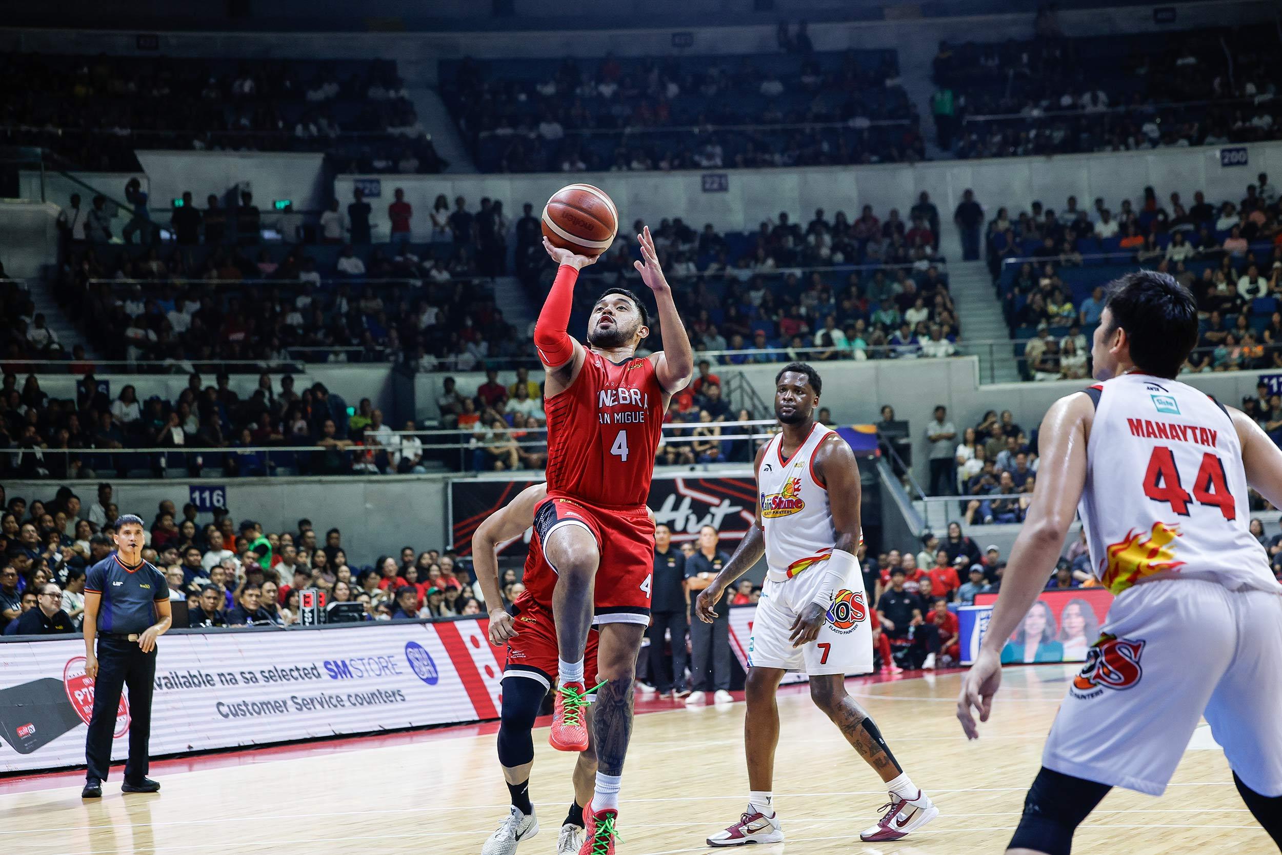 PBA: Abarrientos, Barangay Ginebra frustrate Rain or Shine to move a win away from Commissioner’s Cup finals