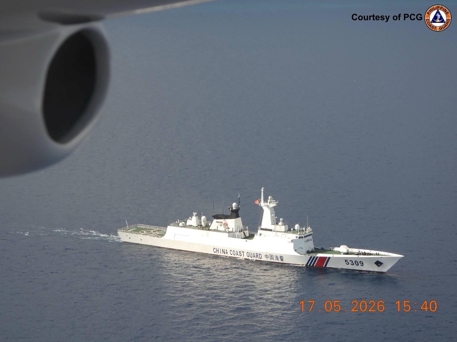 PCG: Illegal marine research by China vessel seen at Pag-asa Cays 