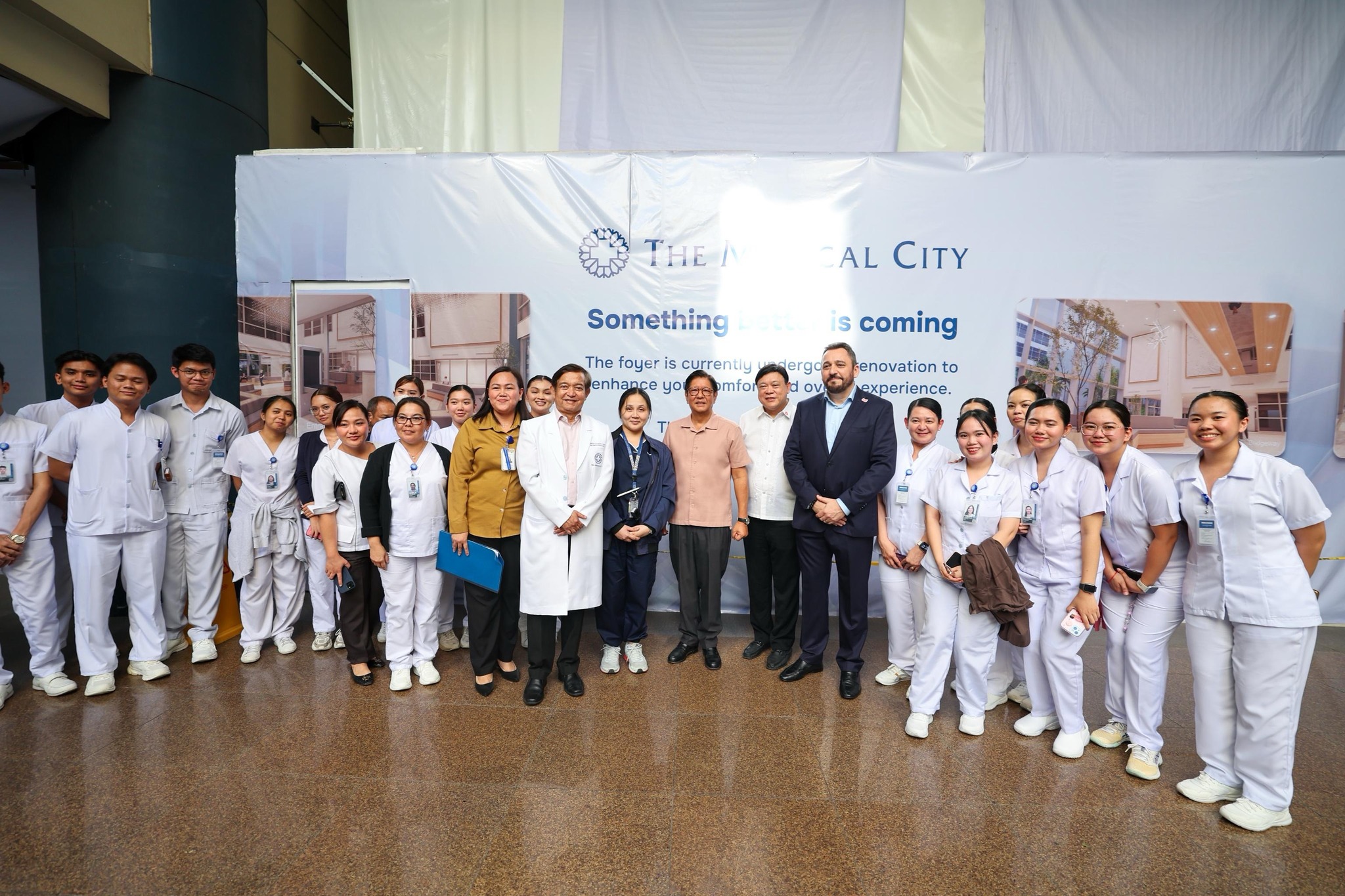 Marcos checks implementation of Philhealth’s expanded benefits at Medical City