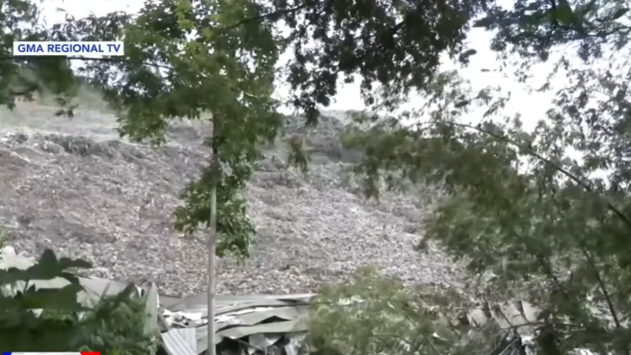 Binaliw Landfill in Cebu City now partially operational after trash slide