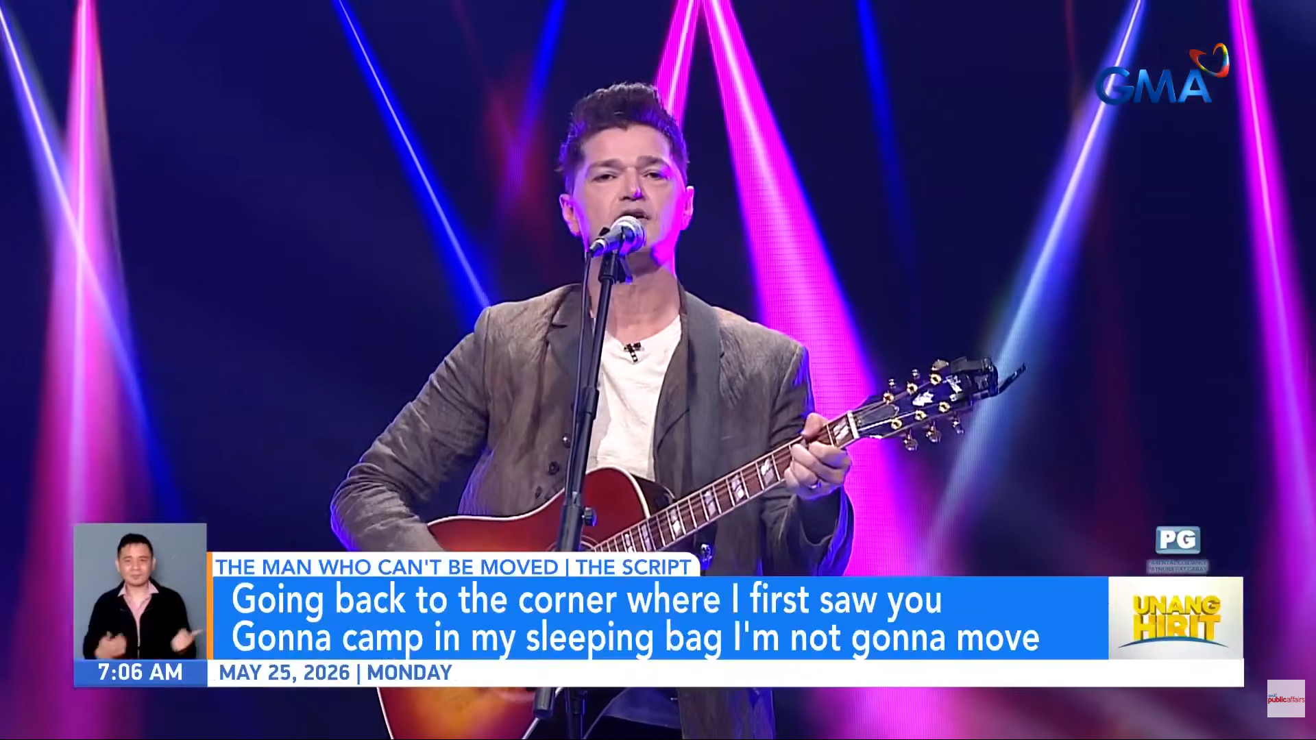 ​The Script’s Danny O’Donoghue says PH concerts are unique because of ‘Filipino accent’