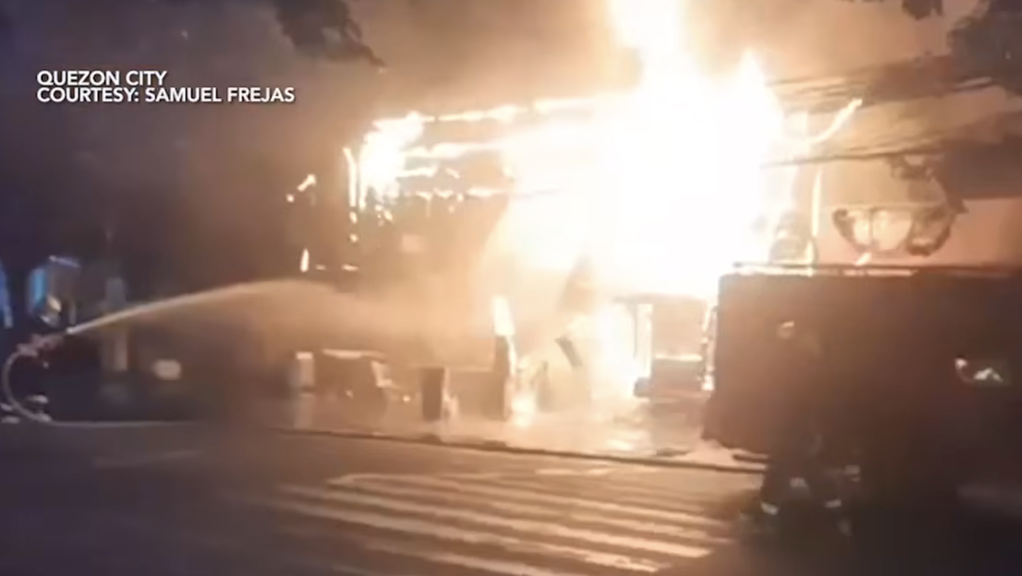 Fire in Barangay Holy Spirit, QC hits 5 commercial establishments