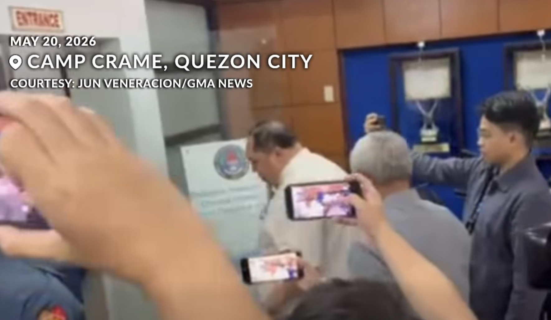 Senate personnel arrive at CIDG amid shooting incident probe