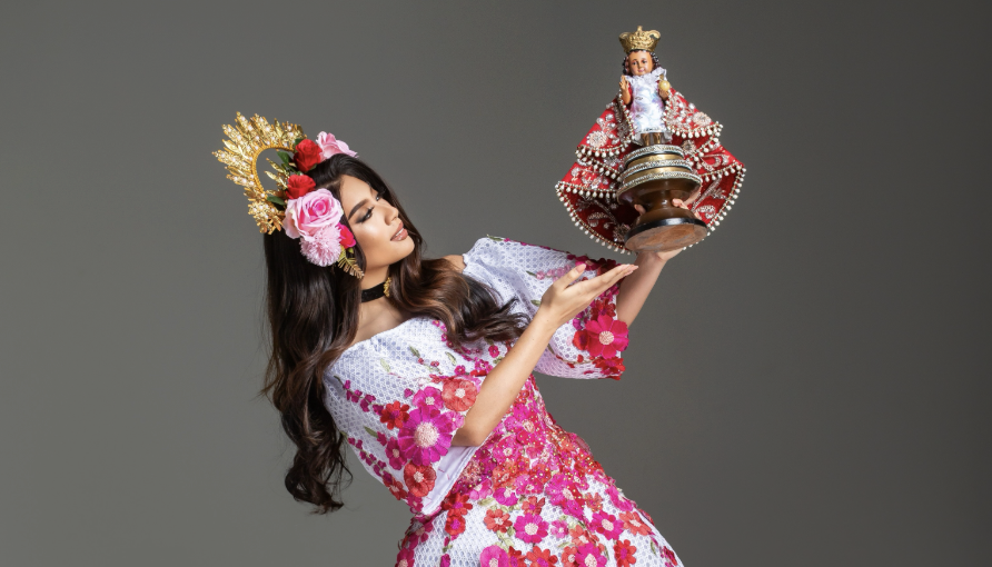 Gabbi Carballo is the queen of Sinulog in Miss Eco International 2026 Carnival Costume Competition